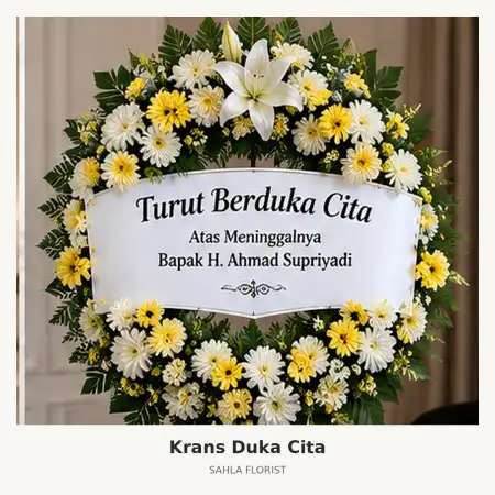 Krans Bunga Duka Lamongan Kota